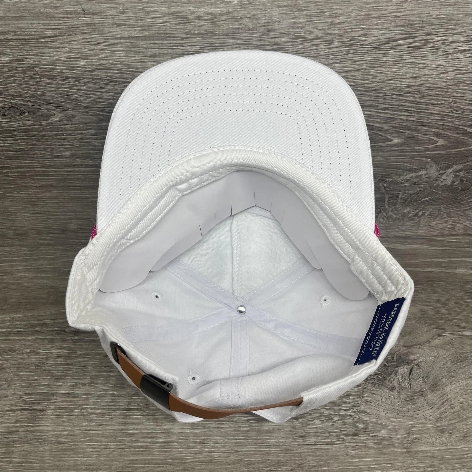 Pardon My Take Hat Cap Strap Back White Rope Barstool Sports Podcast Mens Os New — image 5 of 7